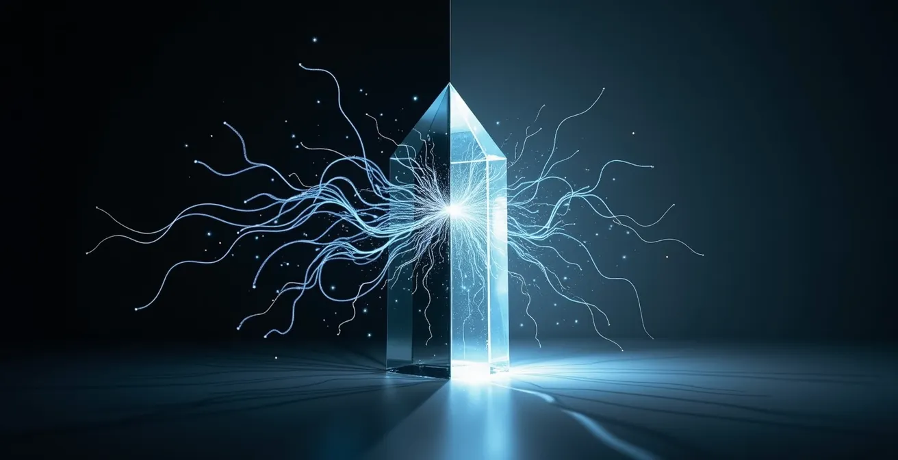 Clean minimalist logistics dashboard showing abstract data visualization without exposing operational problems