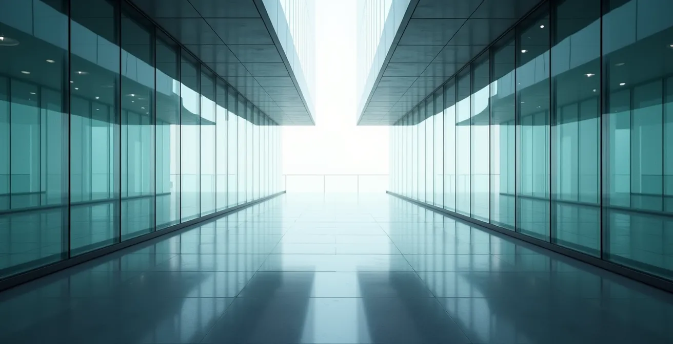 Minimalist representation of blockchain channels separating competitive data flows